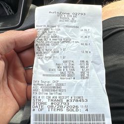 AutoZone Auto Parts