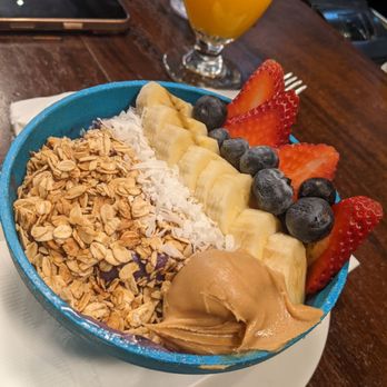 Cafe Bonjour - Signature Blueberry Bowl - Breakfast & Brunch Near Me - Boston, Massachusetts Cafe Bonjour - Signature Blueberry Bowl - Breakfast & Brunch Near Me - Boston, Massachusetts
