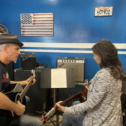 Guitar Lessons by Jerry Hot Rod DeMink - I teach many adult students as well.