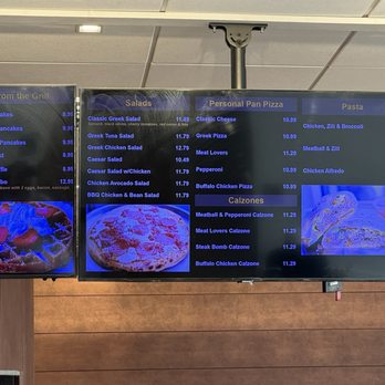 Nouria - Menu choices. - Gas Stations Near Me - Boston, Massachusetts