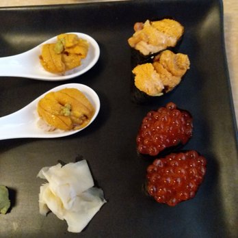Koo - Hokkaido uni, Santa Barbara, and Ikura - Japanese Near Me - San Francisco, California Koo - Hokkaido uni, Santa Barbara, and Ikura - Japanese Near Me - San Francisco, California