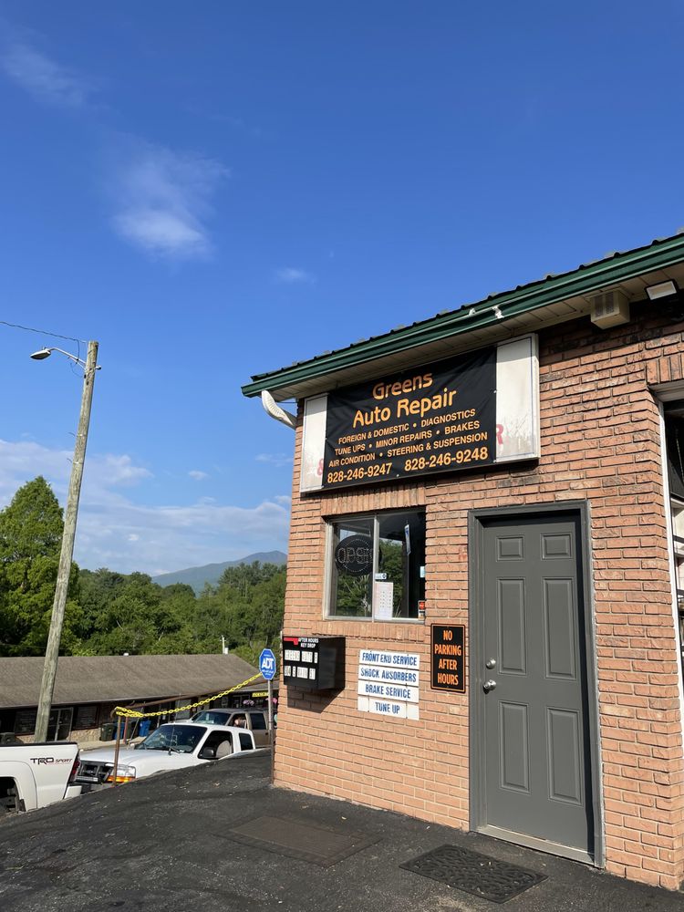 GREENS AUTO REPAIR Updated August 2024 304 S Main St, Waynesville