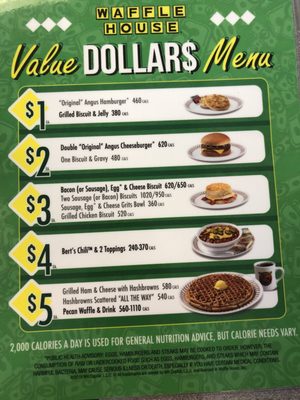 Menu photo 1 Waffle House Goose Creek, SC