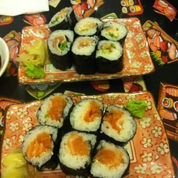 Musashi's - Albacore roll and salmon roll - Japanese Near Me - Bellevue, Washington Musashi's - Albacore roll and salmon roll - Japanese Near Me - Bellevue, Washington