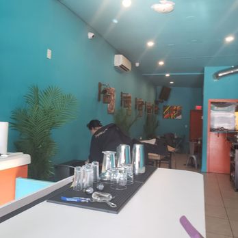 The Ariapita - They're literally setting up as we sit at the bar - Trinidadian Near Me - Brooklyn, New York The Ariapita - They're literally setting up as we sit at the bar - Trinidadian Near Me - Brooklyn, New York