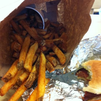 Five Guys - Regular size fries (small order here) will feed a family of 3-4 easy. - Fast Food Near Me - Oakdale, Minnesota Five Guys - Regular size fries (small order here) will feed a family of 3-4 easy. - Fast Food Near Me - Oakdale, Minnesota