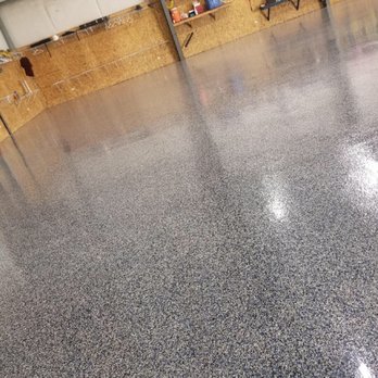 Rock Solid Surfacing - a polished garage floor - Flooring Near Me - Eagle, Colorado