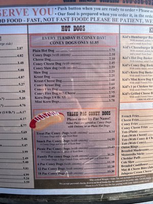 Menu photo 4 B-K Drive In Restaurant Huntington, IN Menu photo 4 B-K Drive In Restaurant Huntington, IN