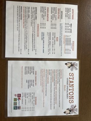Menu photo 1 Stanton's Barbecue & Fish Camp Bennettsville, SC Menu photo 1 Stanton's Barbecue & Fish Camp Bennettsville, SC