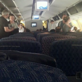 American Airlines - Inside of 767 - Airlines Near Me - Miami, Florida