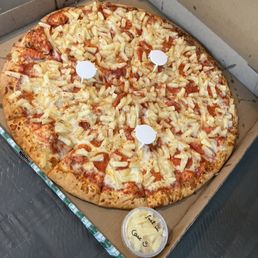 The pizza we ordered. The pizza we ordered.