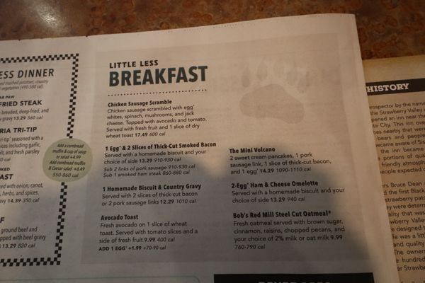 Menu photo 1 Black Bear Diner Colton Colton, CA