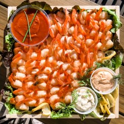 Lobsta Bakes of Maine - LOBSTA BAKES SHRIMP PLATTERS & HOME MADE DIPS