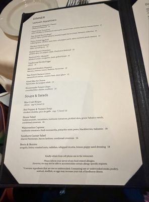 Menu photo 1 Magnolias Charleston, SC Menu photo 1 Magnolias Charleston, SC