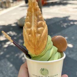 Matcha Soft Serve