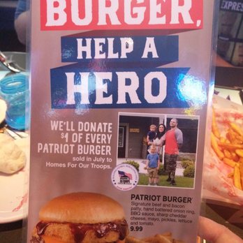 Bubba's 33 - Love any business that's willing to support our active and veteran members of our military! Can't wait to try the burger. - American Near Me - Peoria, Arizona Bubba's 33 - Love any business that's willing to support our active and veteran members of our military! Can't wait to try the burger. - American Near Me - Peoria, Arizona