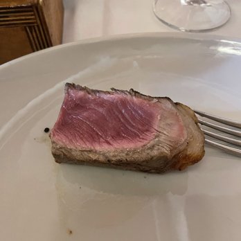 Trattoria Dalloste - Rare but not chewy. Perfection - Tuscan Near Me - Florence, FI