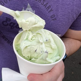 Page's - Mint Arctic swirl - Ice Cream & Frozen Yogurt Near Me - Pittsburgh, Pennsylvania