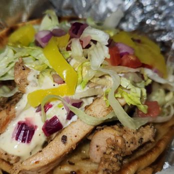 Eat Greek - Great Food. Lots Of Protein On This Gyro. - Greek Near Me - London, Ohio Eat Greek - Great Food. Lots Of Protein On This Gyro. - Greek Near Me - London, Ohio