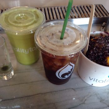 Elite Week: Vitality Tap - Detox shot (gone), So Citrus (relish), Mexican cold brew, & Classic acai (honey, mango, & cacao nibs) - winner! - Yelp Events Near Me - San Diego, California Elite Week: Vitality Tap - Detox shot (gone), So Citrus (relish), Mexican cold brew, & Classic acai (honey, mango, & cacao nibs) - winner! - Yelp Events Near Me - San Diego, California