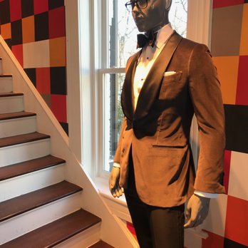 Suitsupply - Mannequin by the stairs, modeling a fly suit - Men's Clothing Near Me - Greenwich, Connecticut Suitsupply - Mannequin by the stairs, modeling a fly suit - Men's Clothing Near Me - Greenwich, Connecticut