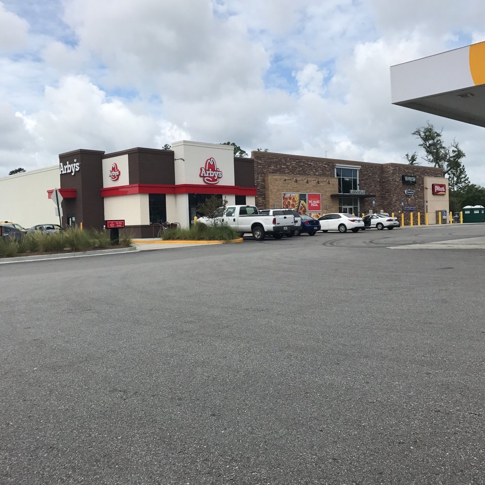 the exterior of the store
