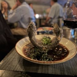 The Black Sheep - Fried white trout in almost an au jus sauce. Very savory, but maybe a tad too salty.