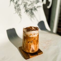 Xapa Coffee & Bakery - Iced Pear Brown Sugar Cinnamon Latte with Cold Foam
