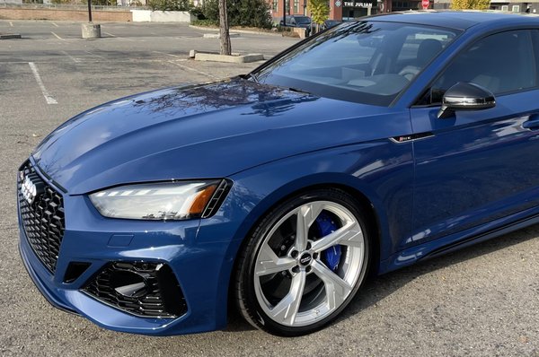 Photo of 68 Auto Detail - Milpitas, CA, US. Vinyl spoiler lip, side sills, window frames, mirror caps etc.