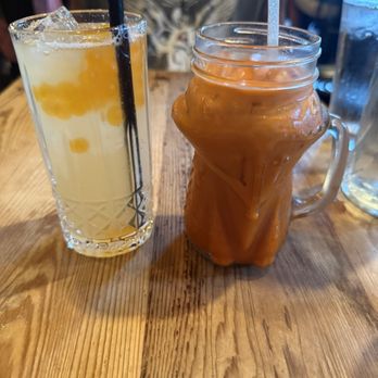 DOMU - thai tea, lychee mango - Ramen Near Me - Orlando, Florida