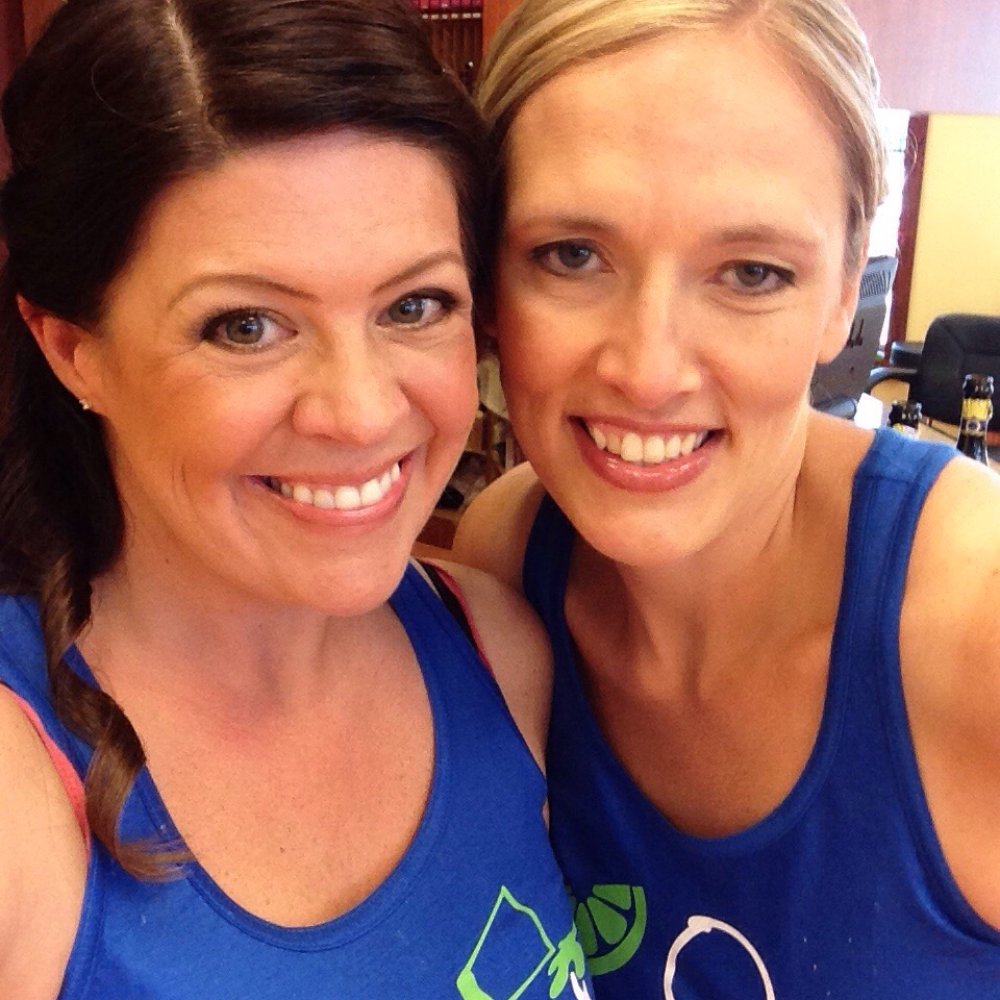 Hair and make up with the bridal party Hair and make up with the bridal party