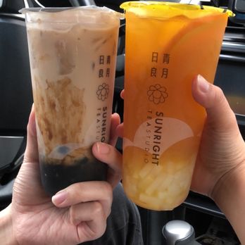 Sunright Tea Studio - Boba milk tea and fruit tea w lychee jelly - Bubble Tea Near Me - Irvine, California Sunright Tea Studio - Boba milk tea and fruit tea w lychee jelly - Bubble Tea Near Me - Irvine, California