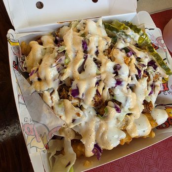 Baba’s Hot Chicken - Loaded fries - Chicken Shop Near Me - Redlands, California