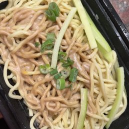 Their version of Dan Dan Noodle Their version of Dan Dan Noodle