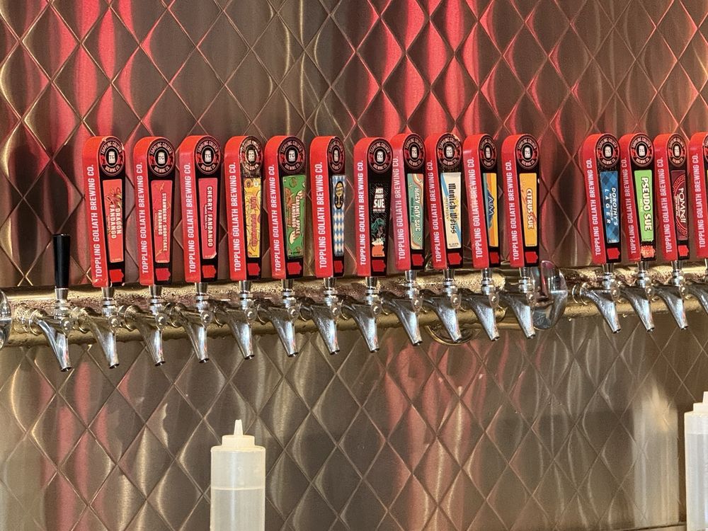Food from Toppling Goliath Brewing
