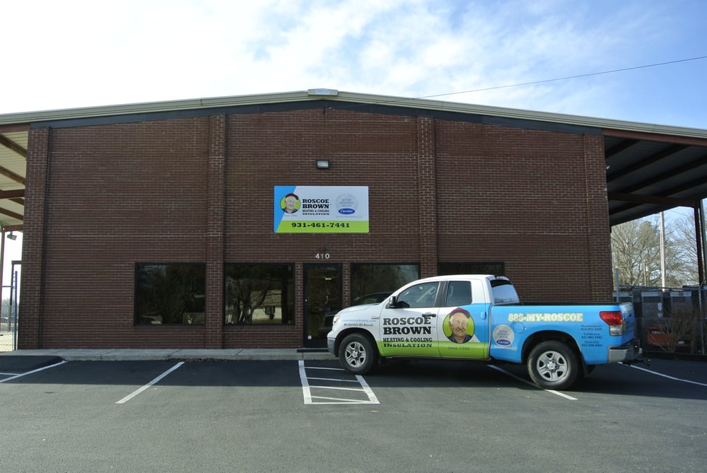 Slide of Roscoe Brown Heating and Air Conditioning of Tullahoma