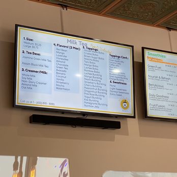 Beach Boba - Menu - Bubble Tea Near Me - Pacifica, California