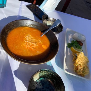 Burma Taste - Fish Chowder Noodle Soup - Noodles Near Me - Sunnyvale, California Burma Taste - Fish Chowder Noodle Soup - Noodles Near Me - Sunnyvale, California