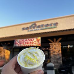 Salvatore Gelateria - Passion fruit and cream cheese