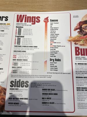 Menu photo 3 Buffalo Wild Wings Selinsgrove, PA