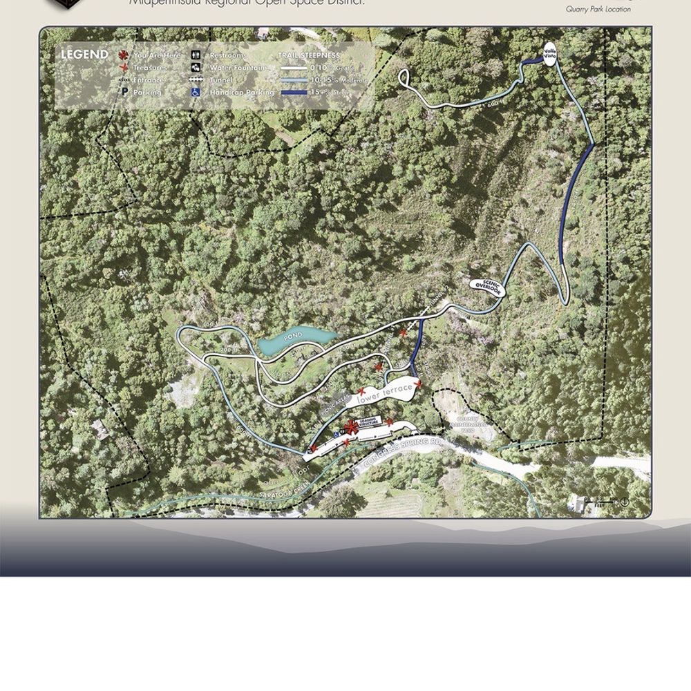 Saratoga Quarry Park - 11.21.20 map - Parks Near Me - Saratoga, California