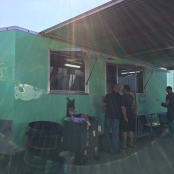Franklin Barbecue - The preorder pickup trailer. - Barbeque Near Me - Austin, Texas Franklin Barbecue - The preorder pickup trailer. - Barbeque Near Me - Austin, Texas