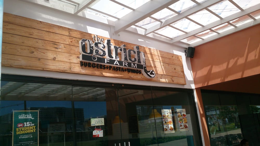 THE OSTRICH FARM Burgers EDSA cor. Macapagal Boulevard, Pasay