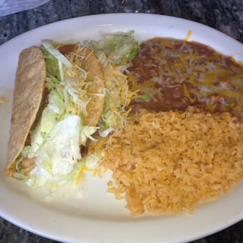 El Charro Mexicano - Crispy shredded beef taco plate - Mexican Near Me - Aiea, Hawaii