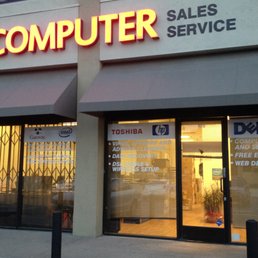 Exterior outside entrance of Raven Computer - Woodland Hills, California Exterior outside entrance of Raven Computer - Woodland Hills, California