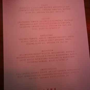 LYNX - Menu - Pizza Near Me - Los Angeles, California LYNX - Menu - Pizza Near Me - Los Angeles, California