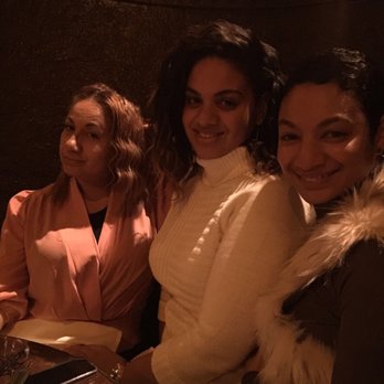 MyMoon - With my mother & sister in the very comfy "half moon" booth seating. - Venues & Event Spaces Near Me - Brooklyn, New York