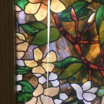 Fleur De Lis Mansion - So much for stained glass window- they didn't even try to seam up their printed wall paper on the windows. - Bed & Breakfast Near Me - New Orleans, Louisiana Fleur De Lis Mansion - So much for stained glass window- they didn't even try to seam up their printed wall paper on the windows. - Bed & Breakfast Near Me - New Orleans, Louisiana