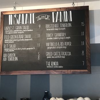 Daniela - Chalkboard continued - Pizza Near Me - Buffalo, New York
