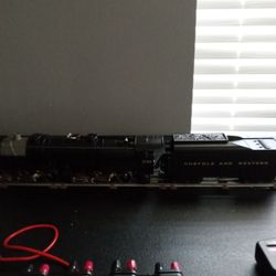 Model Train Crossing - 2-8-8-2 Y6B